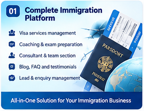Complete Immigration Consultancy Platform