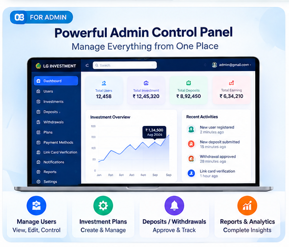 Powerful Admin Control Center