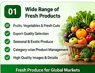 Wide Range of Fresh Products