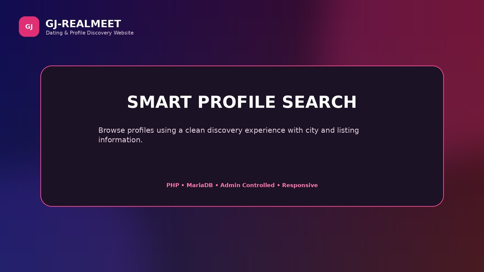 Smart Profile Search