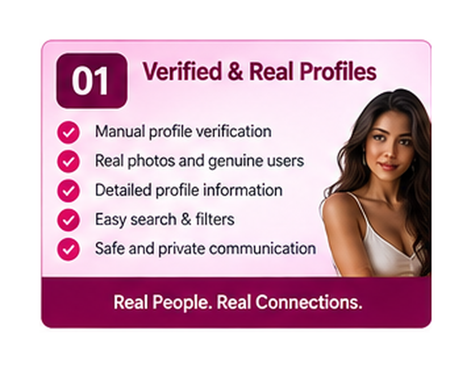 Verified & Real Profiles