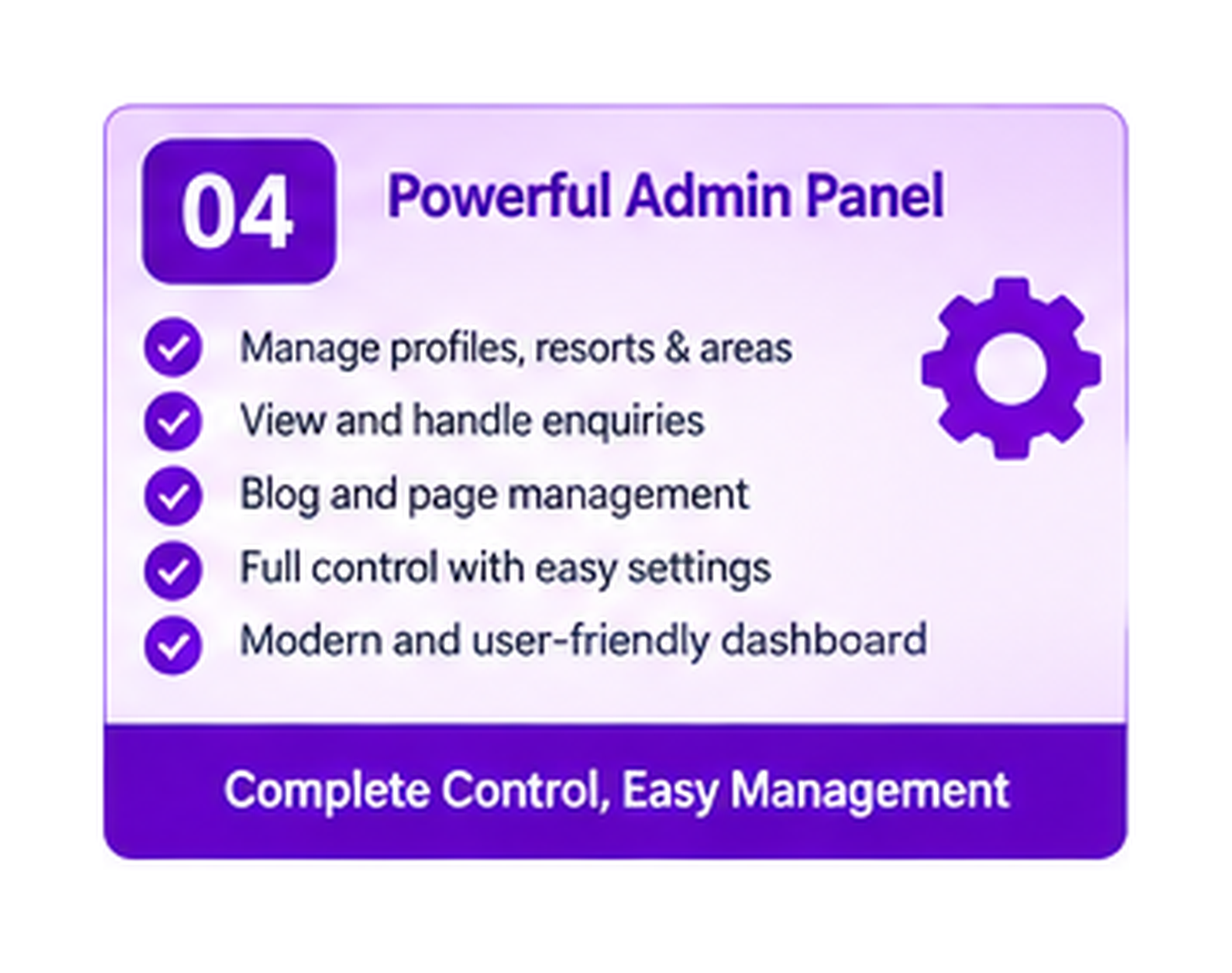 Powerful Admin Panel