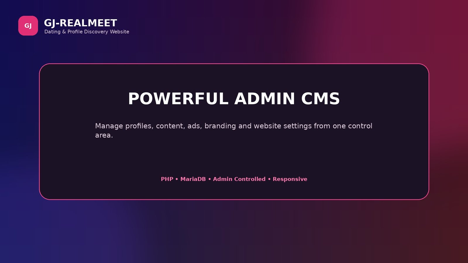 Powerful Admin CMS