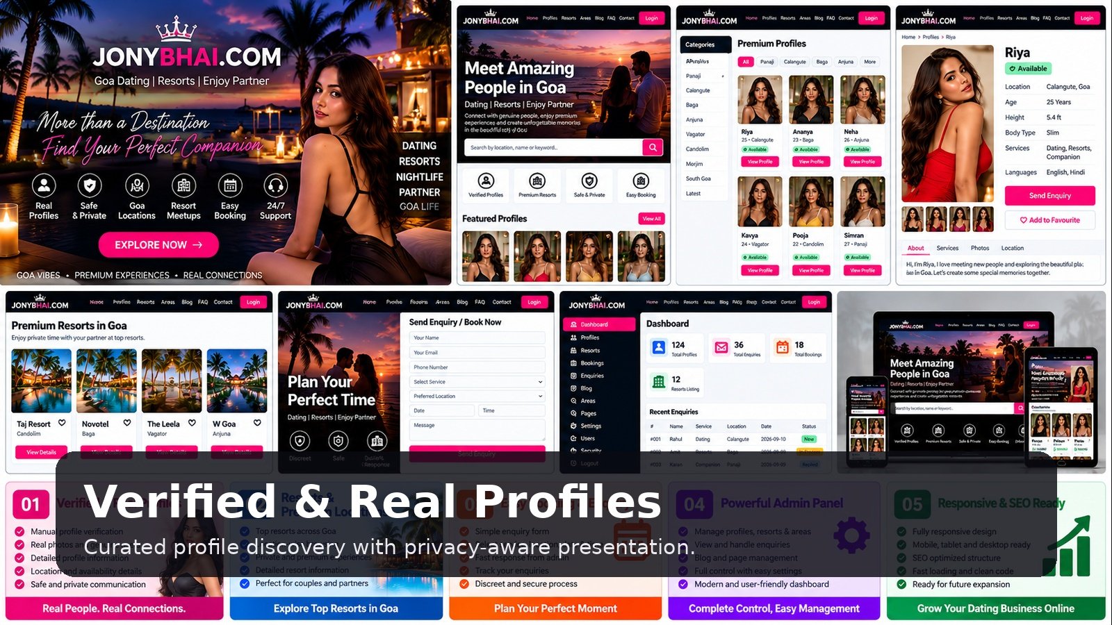 Verified & Real Profiles